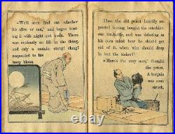 1894 Wonderful Tea Kettle TAKEJIRO Japanese Original Woodblock Print Crepe Book