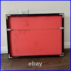 1950 Hitoshi Kiyohara Signed Wood Block Print Japanese Art 15/19 Inches Framed