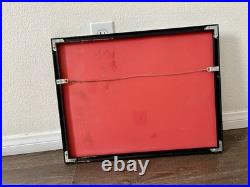 1950 Hitoshi Kiyohara Signed Wood Block Print Japanese Art 15/19 Inches Framed