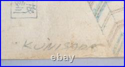 19th Century Japanese woodblock Print By Utagawa Kunisada (1786-1865)