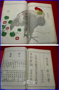 2-25 HOKUSAI Gaen Japanese ukiyoe Woodblock print 3 BOOK