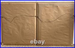 2 Vintage Japanese Woodblock Prints KIKUKAWA EIZAN Elaborately Matted & Framed