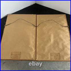 2 Vintage Japanese Woodblock Prints by Toshikata & Unknown Matching Frames 12x18