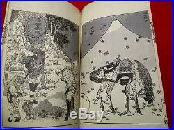 3-50 HOKUSAI Fugaku Japanese ukiyoe Woodblock print 3 BOOK s