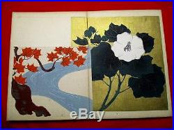 5-70 Furuya KORIN design Japanese Woodblock print 2 BOOK