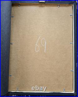 AWA Province Utagawa Hiroshige Japanese Woodblock Framed Art Print 18×15