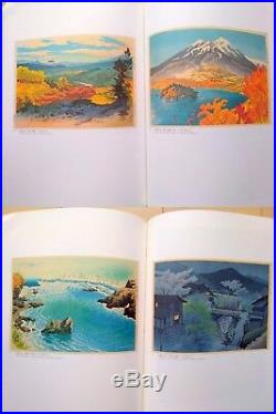 All the woodblock print of SHINSUI ITO Japanese Painting BINJINGA Art Book Used