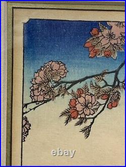 Ando Utagawa Hiroshige Woodblock Print 100 Famous Views of Edo No. 35 Sumidagawa