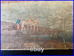 Ando hiroshige woodblock print original
