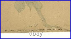 Antique Imao Keinen (1845 1924) Japanese Woodblock Print