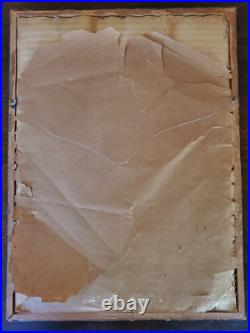 Antique Ukiyo-e Kiyonaga Torii Beauty Painting Japanese Woodblock Print