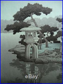Beautiful Japanese Woodblock Print by Kawase Hasui
