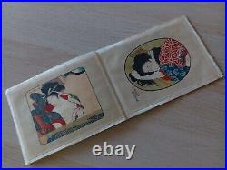 Bijin-ga, Antique Japanese Erotic Album, Erotic Art, Woodblock print, Shunga