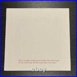 C1970 Modernist Japanese Woodblock Print Love by Haku Maki 220/250