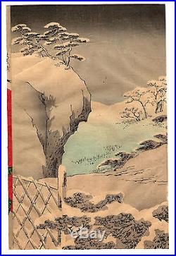 Chikanobu, Beauty, Japanese Woodblock Print, Ukiyo-e