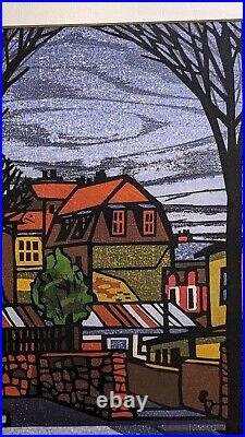 Clifton Karhu Woodblock Print Near Montmartre 24/60