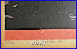 Clifton Karhu- Yama- Limited Edition 2/100 Mt. Fuji Japanese Woodblock Print