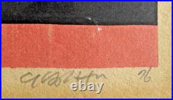 Clifton Karhu- Yama- Limited Edition 2/100 Mt. Fuji Japanese Woodblock Print