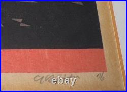 Clifton Karhu- Yama- Limited Edition 2/100 Mt. Fuji Japanese Woodblock Print