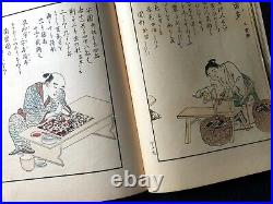 Edo Craftsman Ukiyo-e Portrait Collection Full-color Woodblock print Book Japan