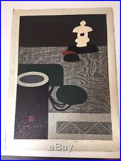 Excellent kiyoshi Saito Japanies Woodblock Print