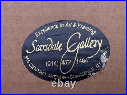 HISHIKAWA MORONOBU WOODBLOCK RELATED PRINT 2 LOVERS AUTUMN FIELD with SWORD JAPAN