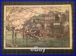 Hiroshi Yoshida HAYASE Japanese Woodblock Beautiful Color and Impression