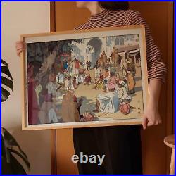 Hiroshi Yoshida The Snake Charmer Vintage Japanese Woodblock Art of India a