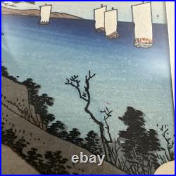 Hiroshige Ando (1797-1858) Woodblock Print'YUI' The 53 Views of the Tokaido