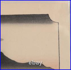 Hiroshige Ando Geese Alighting at Katata Uchida Art Woodblock Print Japan 8x10