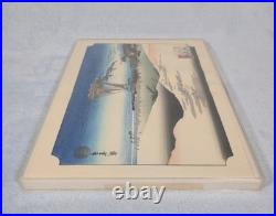 Hiroshige Ando Geese Alighting at Katata Uchida Art Woodblock Print Japan 8x10