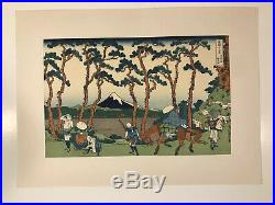 Hokusai Japanese beautiful woodblock prints (taksushika reprints) 1960s