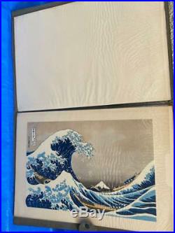 Hokusai Katsushika 5 Set Japanese Woodblock print Ukiyoe Vintage Collector