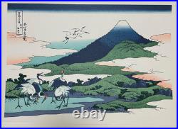 Hokusai Katsushika Thirty-six views of Mt. Fuji 1982 UKIYOE Print set of 46