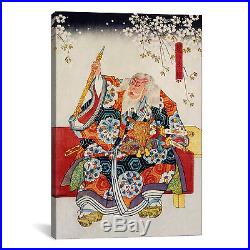 ICanvas'Old Samurai Japanese Woodblock' Painting Print on Canvas