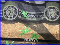 Ido Masao Woodblock Print Clay roof tiles landscape 1991 ED 180