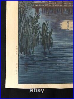 Ito Yuhan, Japanese original handmade woodblock print