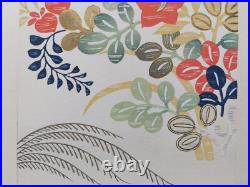 JAPANESE WOODBLOCK PRINT SHIN HANGA ORIGINAL ANTIQUE Japanese Design 1920s