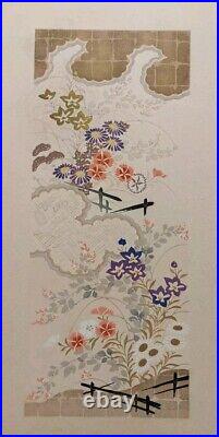 JAPANESE WOODBLOCK PRINT SHIN HANGA ORIGINAL ANTIQUE SEKKA Japanese Design 1920s