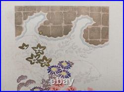 JAPANESE WOODBLOCK PRINT SHIN HANGA ORIGINAL ANTIQUE SEKKA Japanese Design 1920s