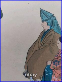 JAPANESE WOODBLOCK PRINT SHIN HANGA ORIGINAL ANTIQUE TSUKIOKA KOGYO 1927 Signed