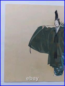 JAPANESE WOODBLOCK PRINT SHIN HANGA ORIGINAL ANTIQUE TSUKIOKA KOGYO 1927 Signed