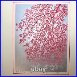 Japanese Hajime Namiki Art lithograph Woodblock print ASO234