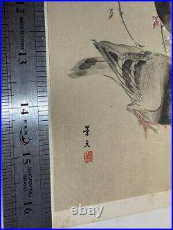 Japanese Old Woodblock Print 3 pieces set
