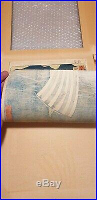 Japanese Original Woodblock Print Hiroshige