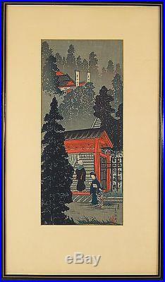 Japanese Original Woodblock Print Shin-Hanga