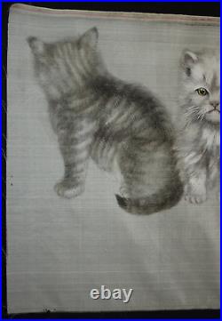 Japanese Painting Cat/print/woodblock/silkscreen