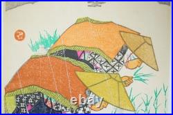 Japanese Shinhanga color woodblock print set Kamei Tobei Originals from Japanese Shinhanga color woodblock print set Kamei Tobei Originals from