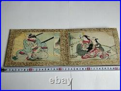 Japanese Shunga Paper 12 picture on Book UKIYOE Erotic woodblock print-e0423