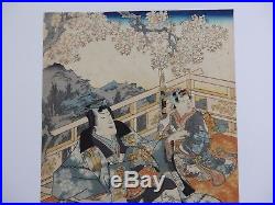 Japanese Ukiyo-e Nishiki-e Woodblock Print 2-661 Utagawa Kunisada. Kunitama 1858